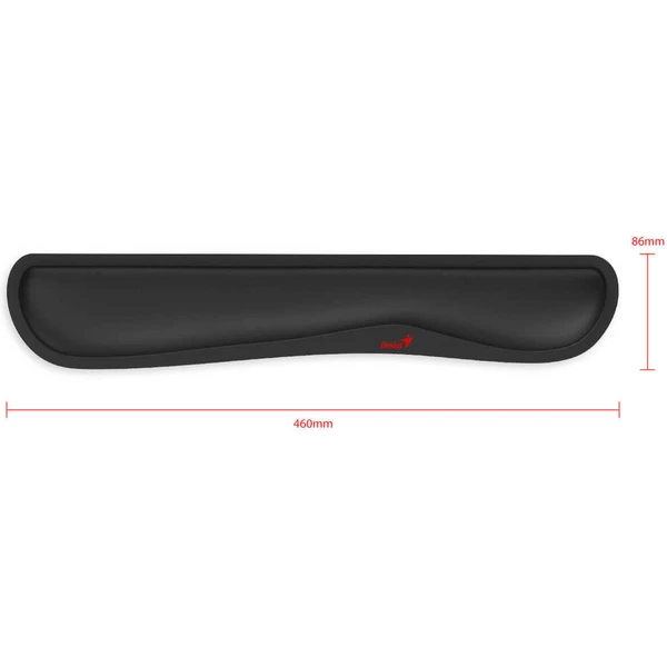 Genius G-WP 100 opěrka zápěstí černá - Opěrky - Obrázek MK68700301