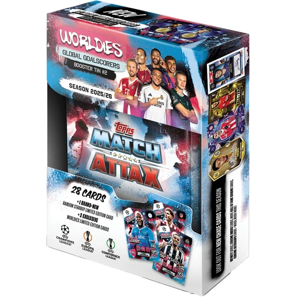 Fotbalové karty Topps UCC Match Attax 2025/26 Booster Tin - Fotbalové karty - Obrázek MKDJ000K01