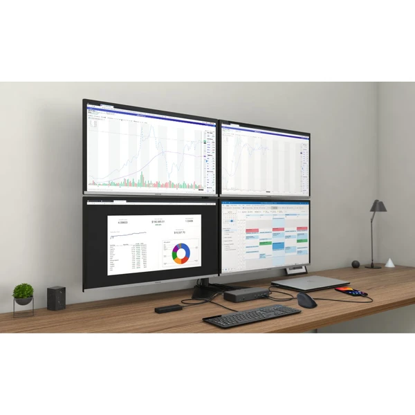i-tec USB-C Quattro Display Docking Station with Power Delivery 85 W - Dokovací stanice - Obrázek MLRN200401