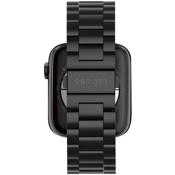 Spigen Modern Fit řemínek Apple Watch 49/46/45/44/42mm černý - Řemínky - Obrázek MLUM000401