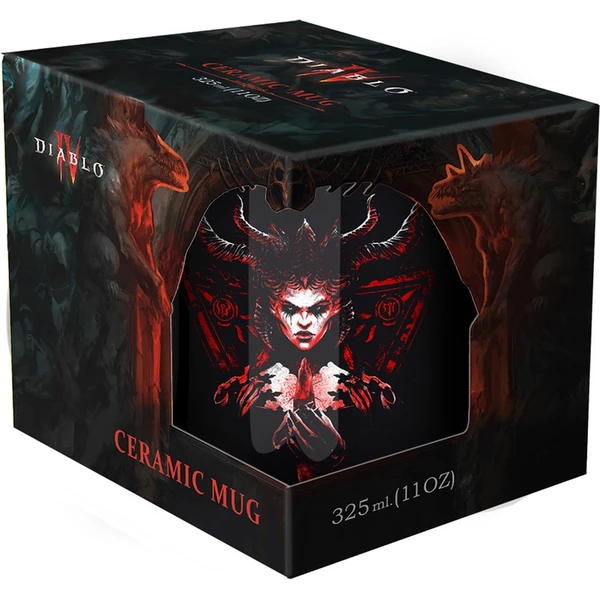 Keramický hrnek Diablo IV - Lilith, Queen of the Succubi 330 ml (dárkové balení) - Hrnky - Obrázek MMGG000K01