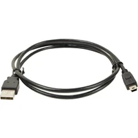 PremiumCord USB-A/MiniUSB-B kabel 1m černý - Kabely a redukce