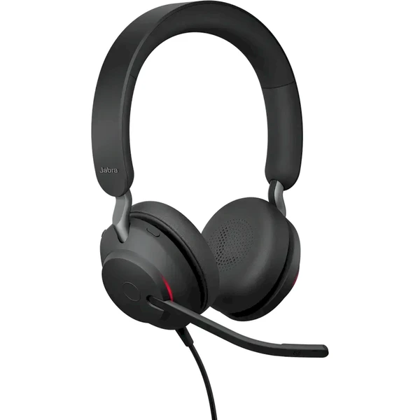 Jabra Evolve2 40 SE USB-C/A UC Stereo sluchátka černá - Sluchátka - Obrázek MO4J000K01