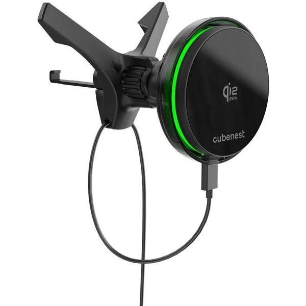 Cubenest SQ1C3 Qi2.2 (MagSafe) držák do auta s nabíjením a chlazením - Držáky - Obrázek MOBK000K01