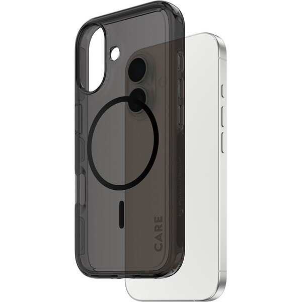 PanzerGlass® CARE Smokey kryt s MagSafe Apple iPhone 17 kouřový/černý