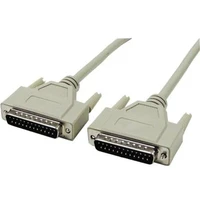 PremiumCord LPT DB-25/LPT DB-25 kabel 7m šedý - Kabely a redukce