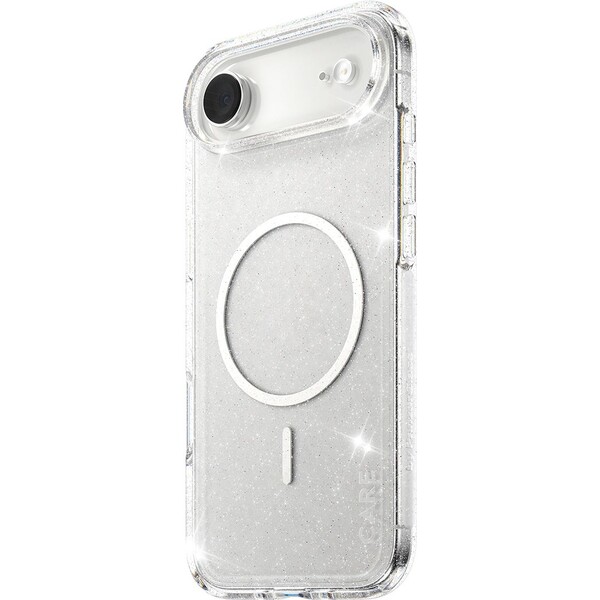 PanzerGlass® CARE Star Lit kryt s MagSafe Apple iPhone 17 Air třpytivý/bílý