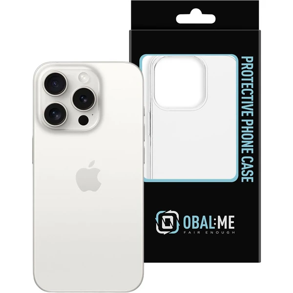 Obal:Me TPU Kryt pro Apple iPhone 15 Pro čirý - Pouzdra - Obrázek MPU0000L01