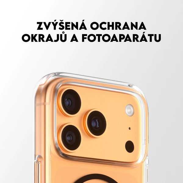 PanzerGlass® CARE Urban kryt s MagSafe Apple iPhone 17 Pro čirý/černý - Pouzdra - Obrázek MREH000K01