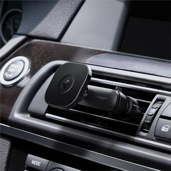 Spigen OneTap Magnetic Car Mount Vent for MagSafe držák do auta černý - Držáky - Obrázek MRFHF00101