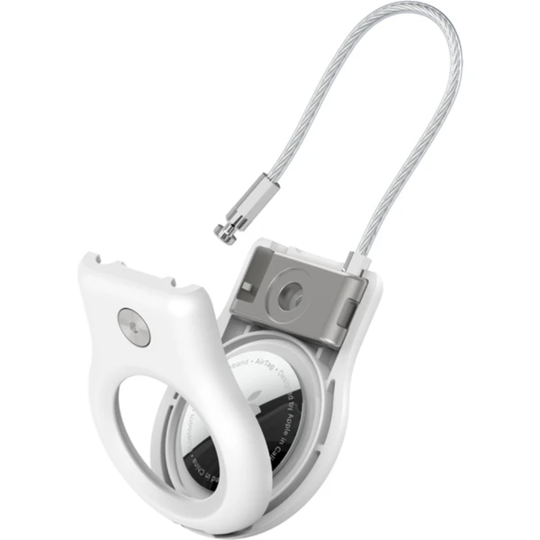 Belkin Secure pouzdro na AirTag s drátěným kabelem bílé - Pouzdra - Obrázek MRY4000701