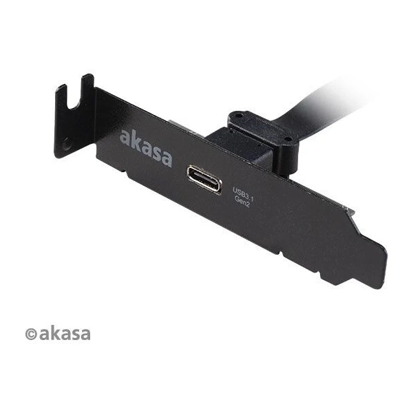 Akasa - USB 3.1 gen 2 Typ C PCI záslepka low profile - Kabely a redukce - Obrázek MS5X600301