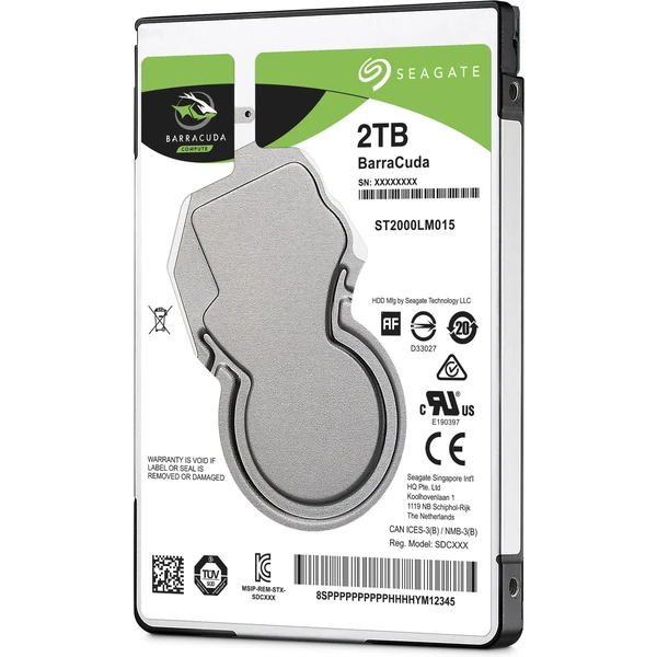Seagate BarraCuda HDD 2,5" 2TB - Pevné disky - Obrázek MSKP600301