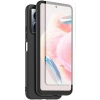 Made for Xiaomi TPU kryt + tvrzené sklo Xiaomi Redmi Note 12 4G černý - Pouzdra