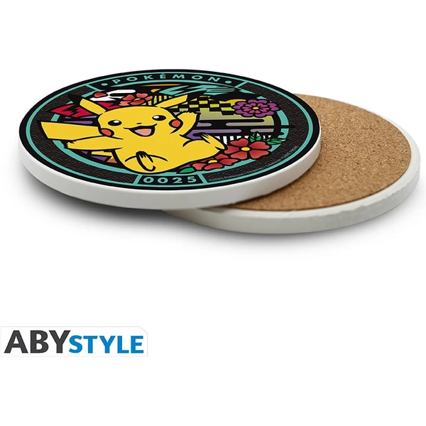 Keramický podtácek ABYstyle Pokémon - Pikachu - Podtácky - Obrázek MU2K000K01