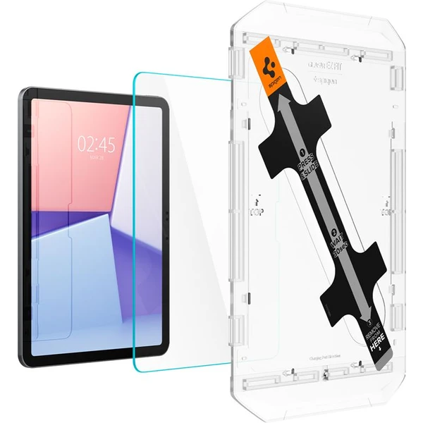 Spigen Glass tR EZ Fit tvrzené sklo iPad Air 11" (2024/2025/2026) 1 ks - Ochranné folie a skla - Obrázek MU76000N01