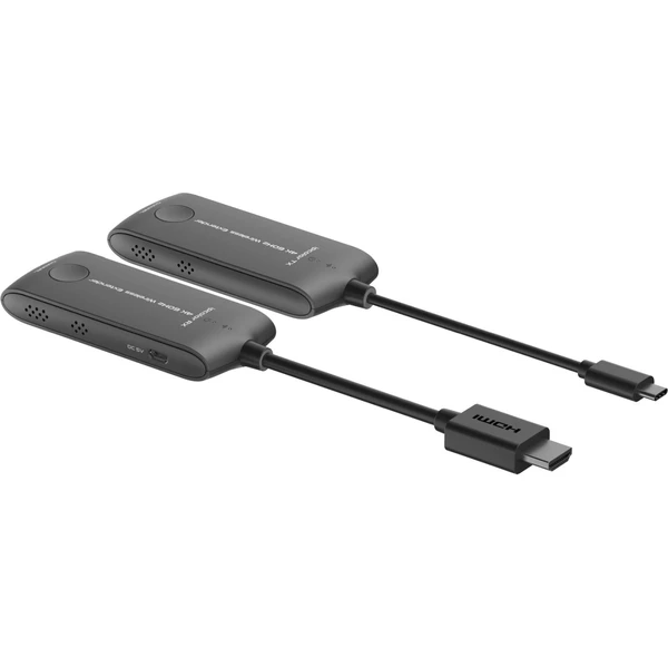 PremiumCord USB-C na HDMI 4K@60Hz  Wireless extender na 20m - Ostatní - Obrázek MUNF000K01