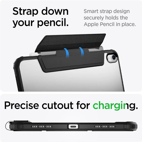 Spigen Ultra Hybrid Pro pouzdro iPad Air 10.9" (22/20), Air 11" (24/25/26) černé - Pouzdra - Obrázek MVC5000L01