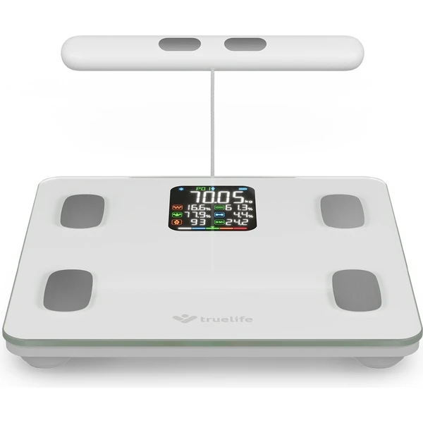 TrueLife FitScale W8 chytrá váha bílá - Chytré váhy - Obrázek MVUL000K01