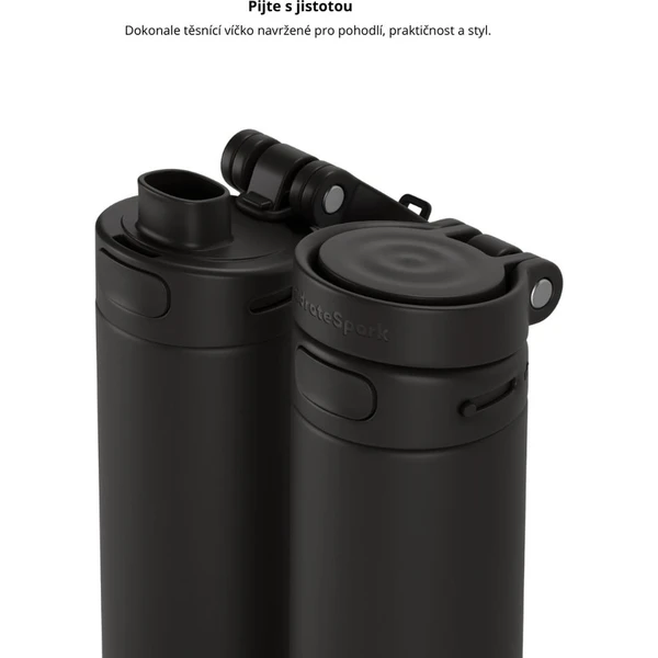 HidrateSpark PRO 2 chytrá lahev, 950 ml černá - Chytré láhve - Obrázek MW2H000K01