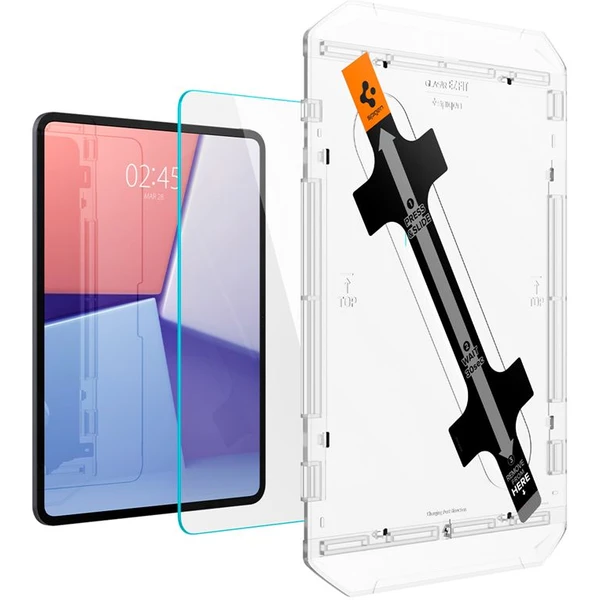 Spigen Glass tR EZ Fit tvrzené sklo iPad Pro 13" (2025) 1 pack - Ochranné folie a skla - Obrázek MW76000N01