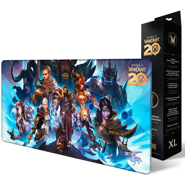 Herní podložka World of Warcraft 20th Anniversary XL - Podložky - Obrázek MWWF000K01