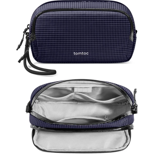 tomtoc Light T12 PRO pouzdro na příslušenství M tmavě modré - Organizéry - Obrázek MXCG000K01