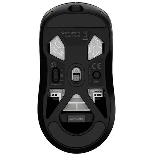 GENESIS ZIRCON 660 PRO bezdrátová herní myš černá - Myši - Obrázek MXSE000K01