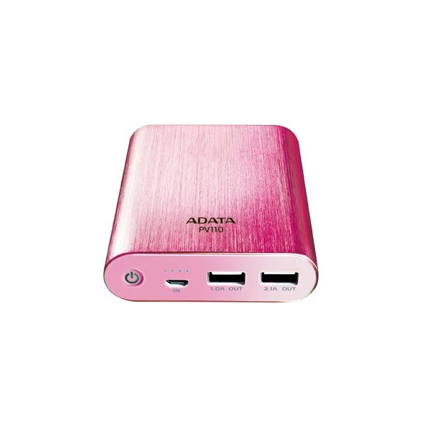 ADATA PV110 záložní zdroj 10400mAh růžová - Powerbanky - Obrázek MY6C000101