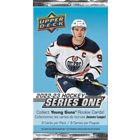 Hokejové karty Upper Deck - 22-23 Series 1 Retail Balíček - Hokejové karty