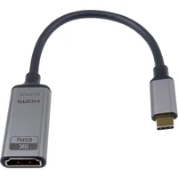 PremiumCord USB-C/HDMI redukce 8K 0,2m stříbrná - Kabely a redukce