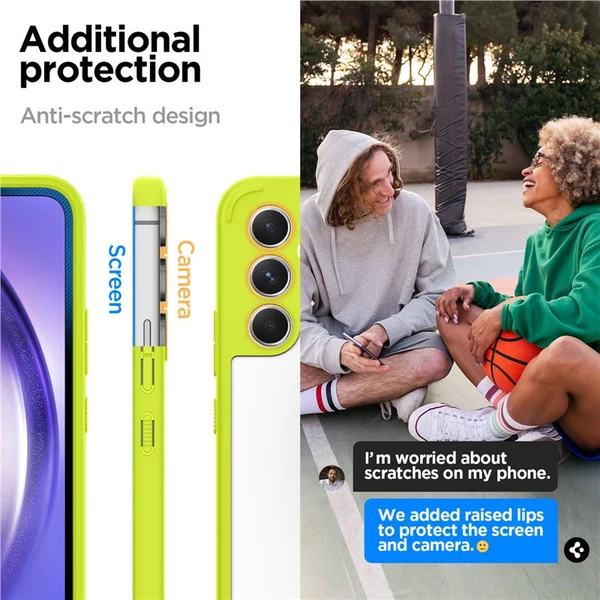 Spigen Ultra Hybrid kryt Samsung Galaxy A54 5G limetkový - Pouzdra - Obrázek MYLN100501