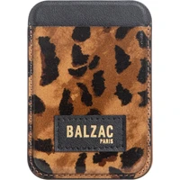 Native Union x Balzac Cheetah Cappuccino Card Holder MagSafe peněženka - Peněženky