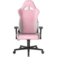 DXRacer GLADIATOR látková herní židle růžovo-bílá - Židle