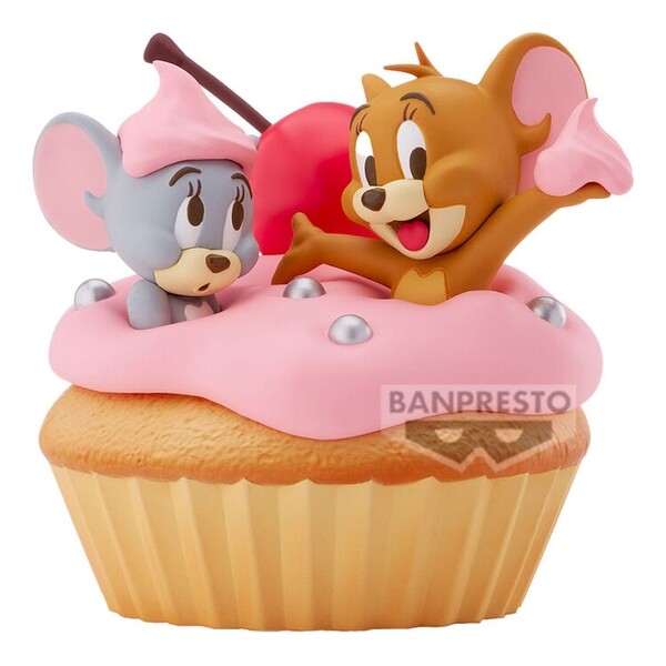 Bandai Tom And Jerry - Big Soft Vinyl Figure- Sweet Cupcake