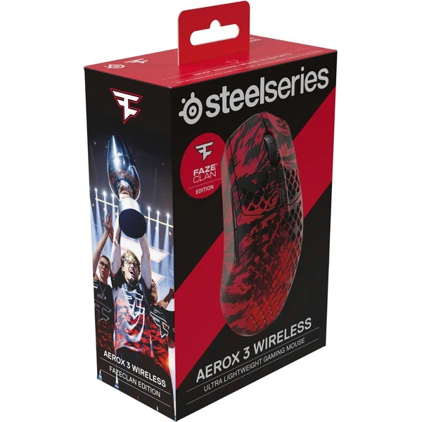 SteelSeries Aerox 3 Wireless Faze Clan Edition (2022) bezdrátová herní myš - Myši - Obrázek N05J000K01