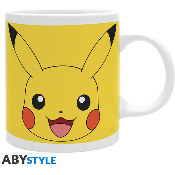 Gbeye Hrnek Pokémon Pikachu bílá 320 ml