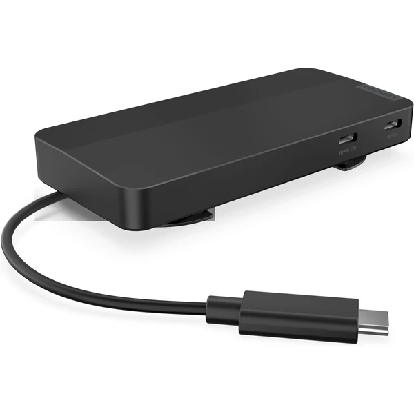 Lenovo USB-C Dual Display Travel Dock - Dokovací stanice - Obrázek N0EK000K01