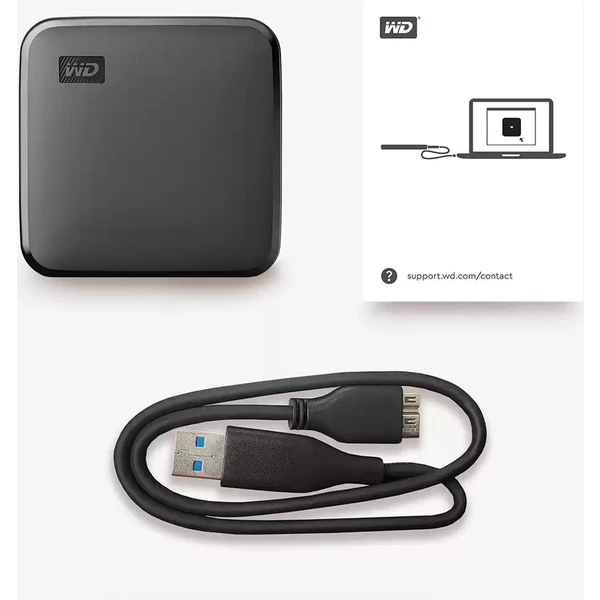 SanDisk WD Elements SE externí SSD 2 TB USB 3.2 400MB/s - Pevné disky - Obrázek N0G3000L01