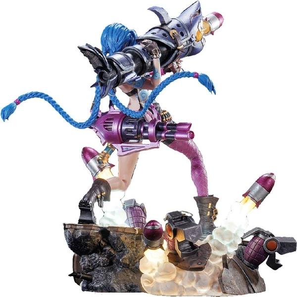 Soška PureArts League of Legends - Jinx & Vi 1/6 Scale Statue Bundle - Sochy a sošky - Obrázek N0Q7000J01