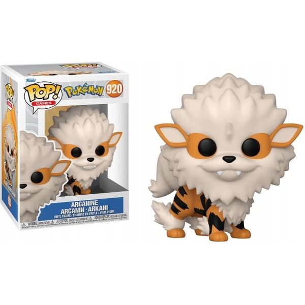 Funko POP! #920 Games: Pokémon- Arcanine