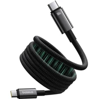 Baseus Tungsten Gold USB-C/USB-C magnetický napájecí kabel 100W 1m černý - Kabely a redukce