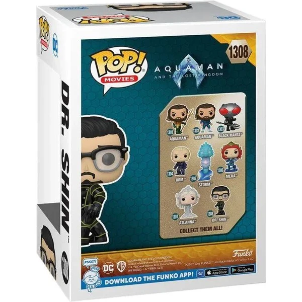 Funko POP! #1308 Movies: Aquaman and the Lost Kingdom - Dr. Shin - Funko POP! - Obrázek N16D000P01