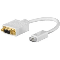 PremiumCord Mini DVI/VGA redukce bílá - Kabely a redukce