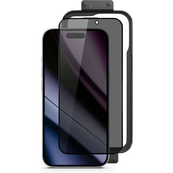 Epico Privacy Glass 3D for iPhone 16 Plus s instalačním rámečkem 90912151300011