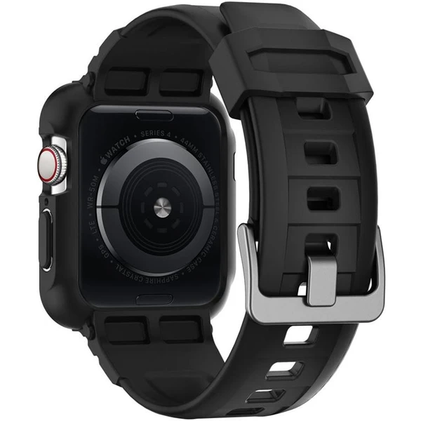 Spigen Rugged Armor Pro řemínek s pouzdrem Apple Watch 45/44mm černý - Pouzdra - Obrázek N2A1100501