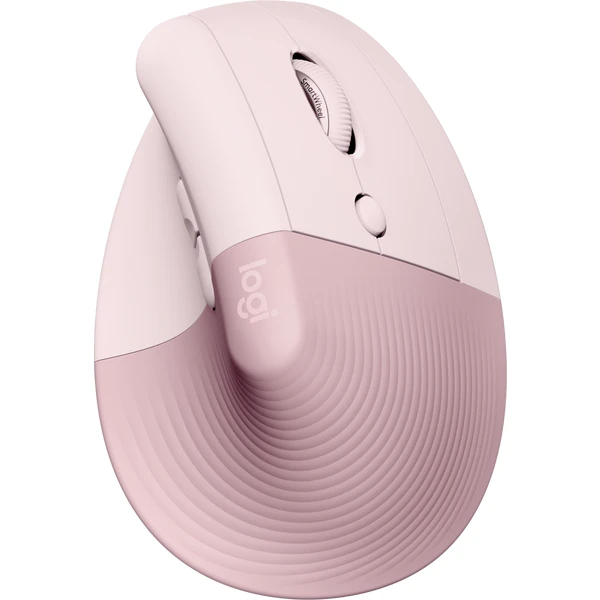 Logitech Lift Vertical Ergonomic Mouse růžová - Myši - Obrázek N2JF100501