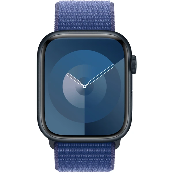 Apple Watch provlékací sportovní řemínek 45mm mořsky modrý - Řemínky - Obrázek N2K2000O01
