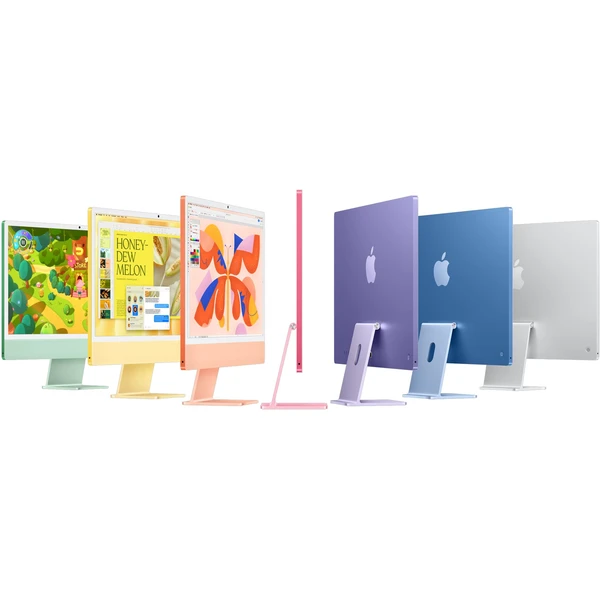 Apple iMac 24" M4 (2024) 10CPU/10GPU/16GB/256GB modrý - All-in-one - Obrázek N2UA000L01