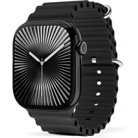 iWant Ocean řemínek pro Apple Watch 49/46/45/44/42mm černý - Řemínky